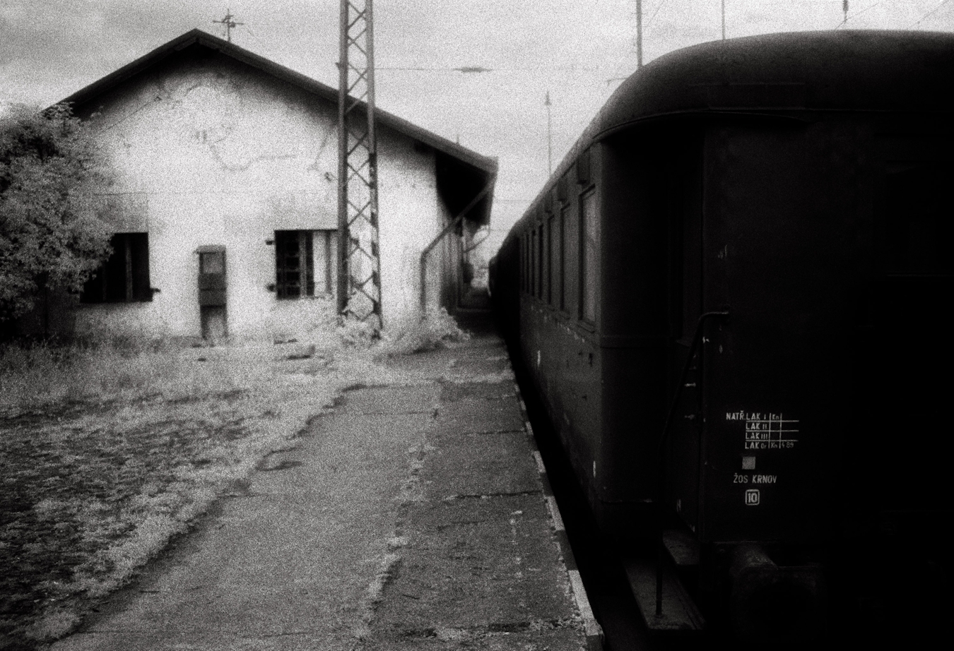 Judy Glickman Lauder Bohusovice train station near Theresienstadt concentration camp Czechoslovakia
