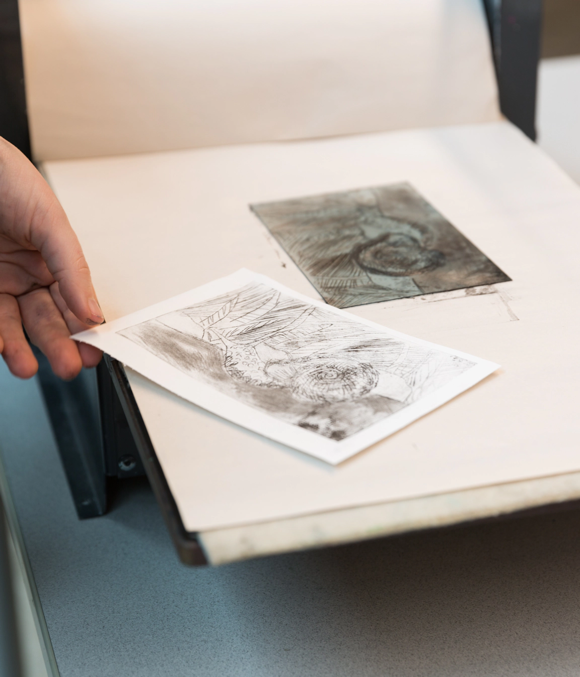 Drop-In Studio: Drypoint Etching | Grand Rapids Art Museum